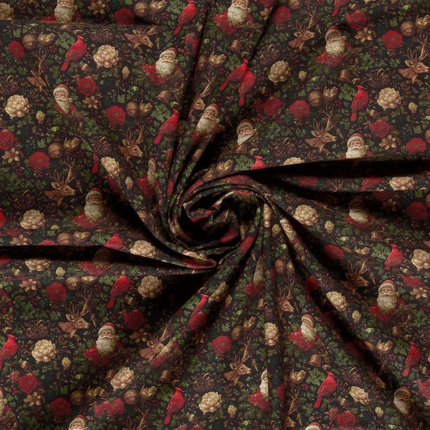 Cotton Poplin fabric digital printed 