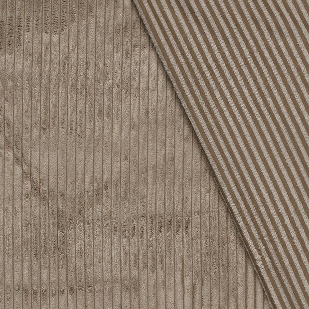 Corduroy 4.5w fabric Unicolour brushed 