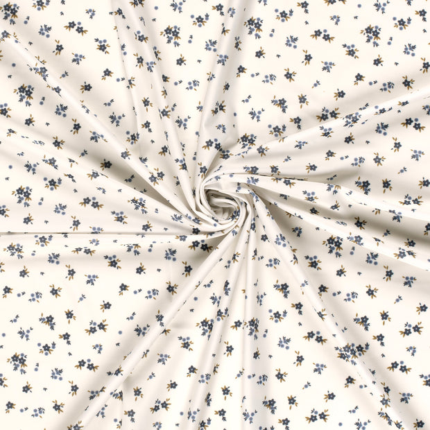 Swimwear Jersey UPF50 Recycled fabric Off White digital printed 