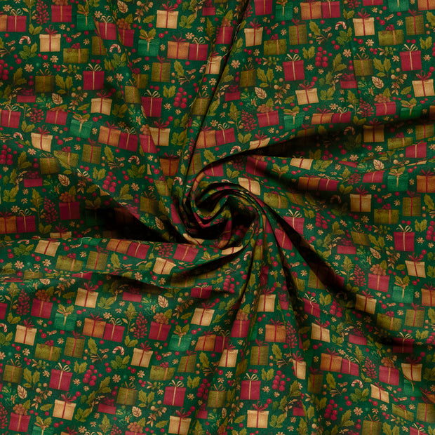 Cotton Poplin fabric digital printed 