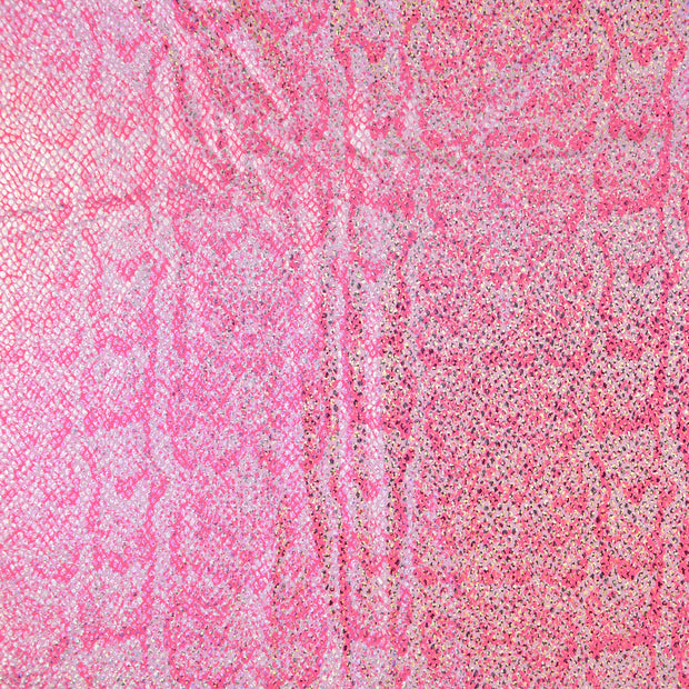 Jersey fabric Animals Pink
