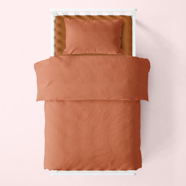 Cretonne Premium fabric Unicolour Brique