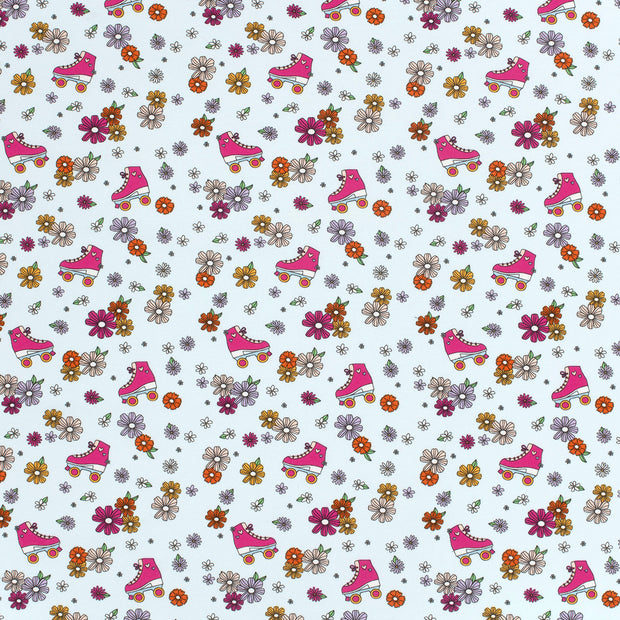 Jersey fabric Light Blue soft 
