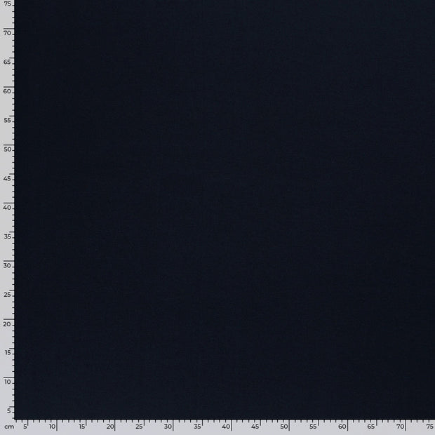 Milano tissu Unicolore Bleu Marine