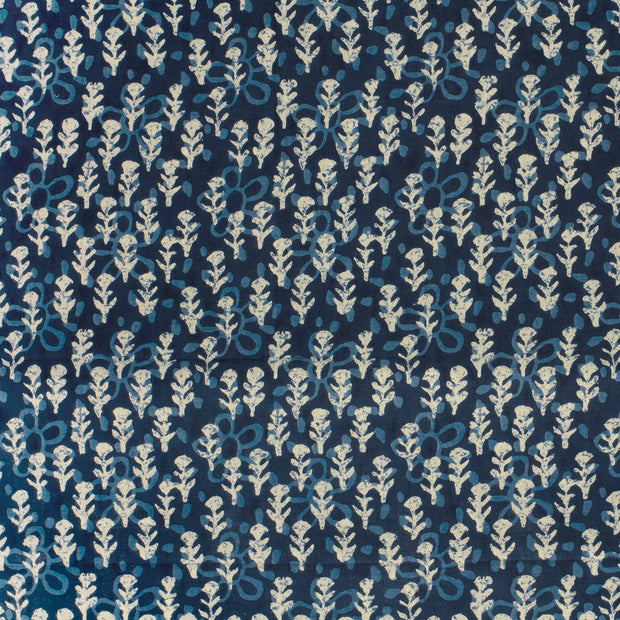 Voile fabrik Indigoblau 