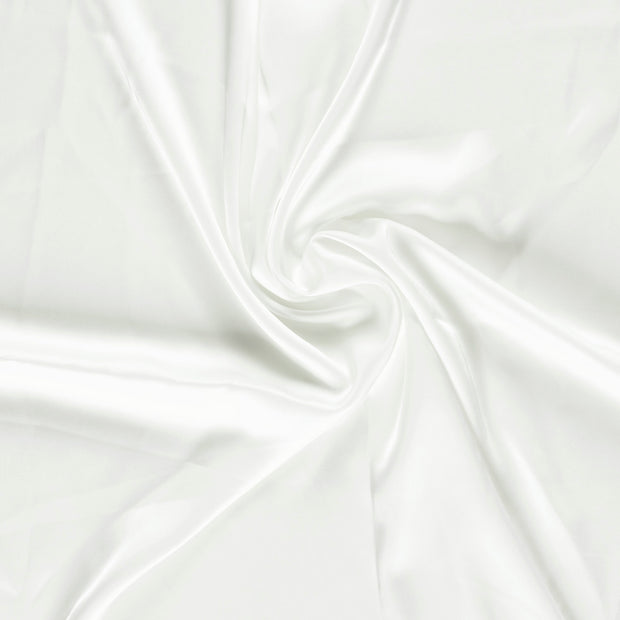 Satin fabric Off White 