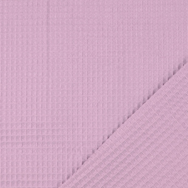 Waffle piqué fabric Unicolour 