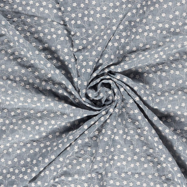 Lace fabric Light Grey 