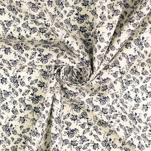  fabric Black printed 
