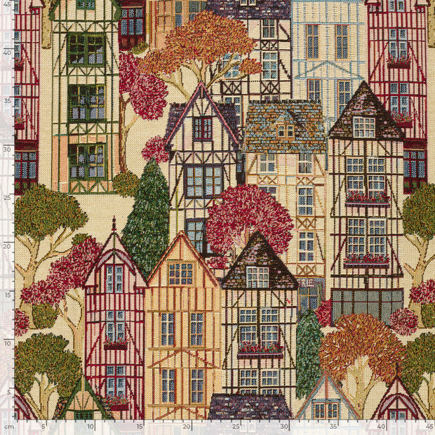 Gobelin fabric Abstract Beige