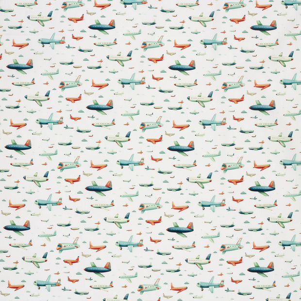 Cotton Poplin fabric Off White 