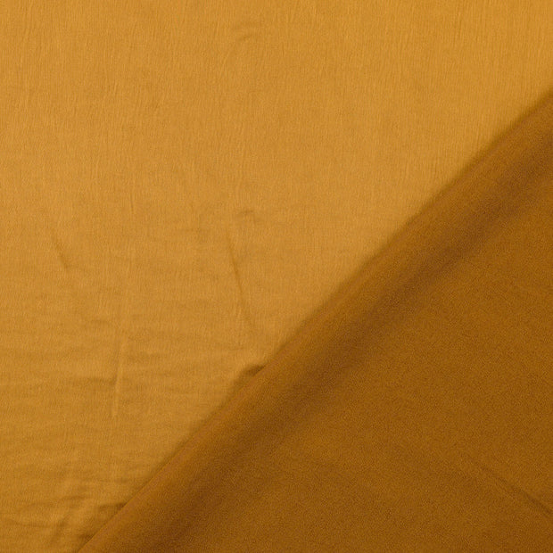 Satén tela Ocre 