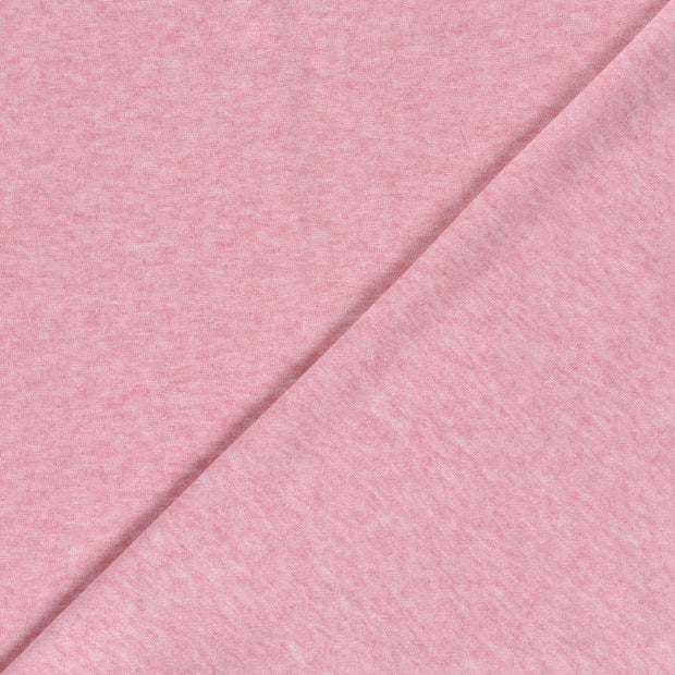Heavy Knit fabric Melange brushed 