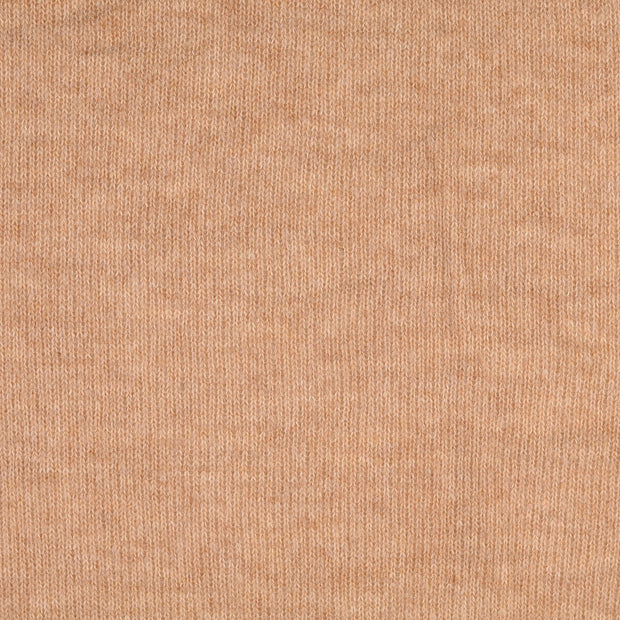 Woll Strick fabrik beige melange 