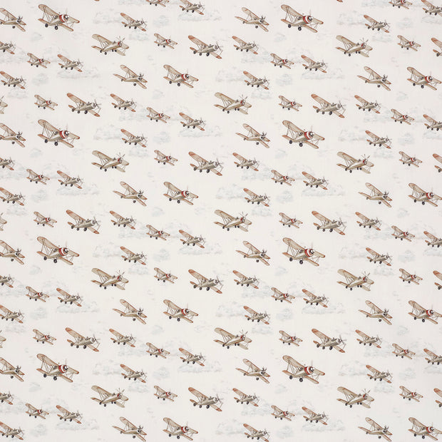 Cotton Poplin fabric Off White 