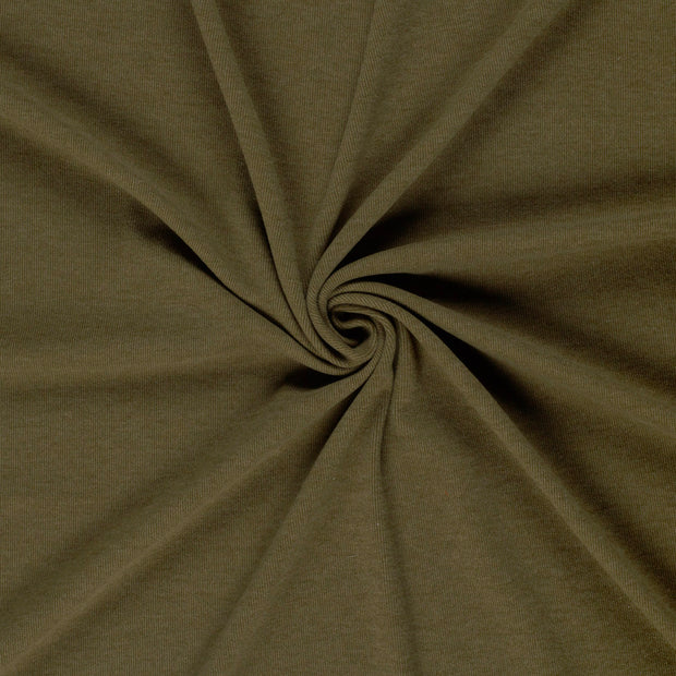 Heavy Knit fabric Taupe Grey brushed 