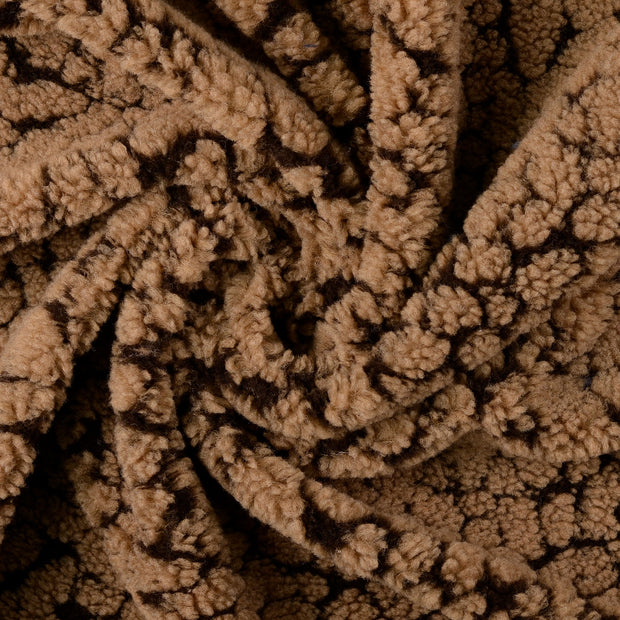 Teddy fabric Brown 