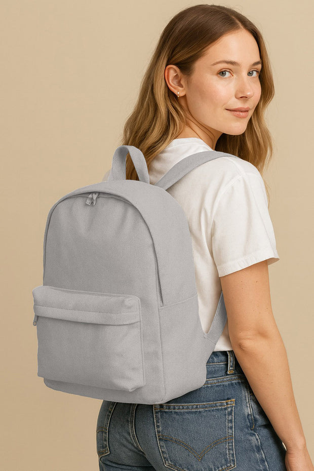 Canvas fabric Unicolour Grey