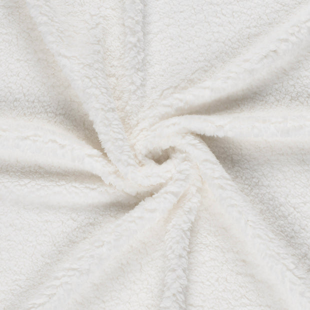 Fake Fur fabric White 