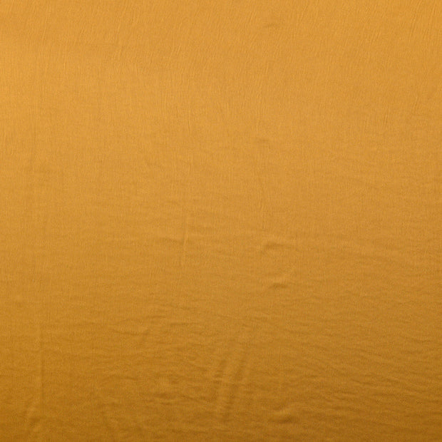 Satén tela Unicolor Ocre