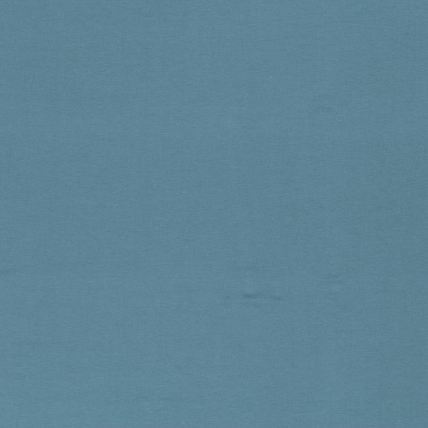 Cotton Jersey GOTS organic fabric Indigo matte 