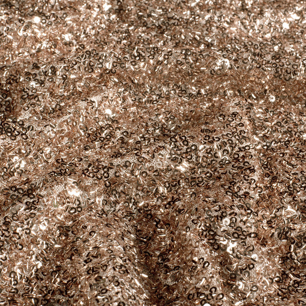 Mesh fabric Unicolour Old Pink
