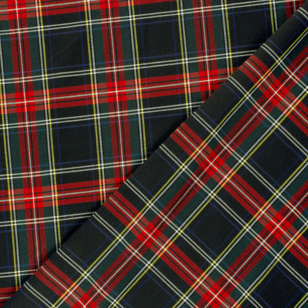 Gabardine Stretch fabric Checks 
