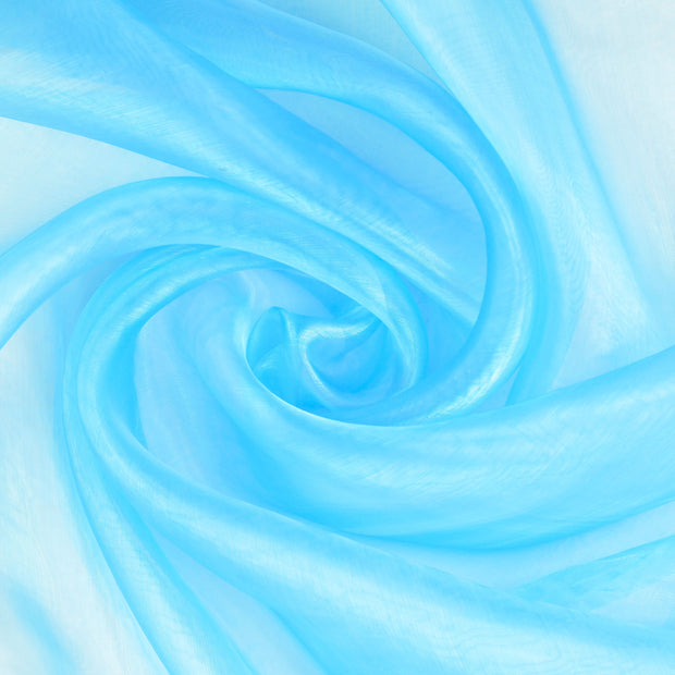 Organza fabrik Turquoise 