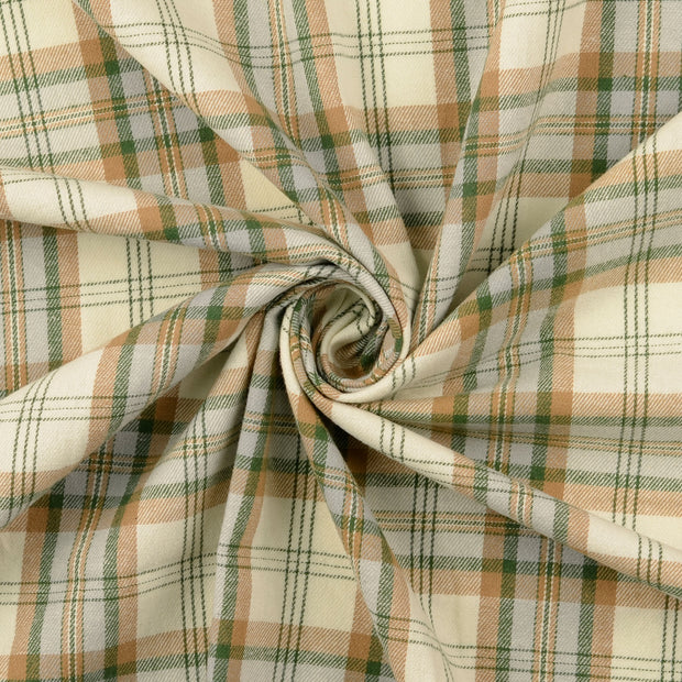 Flannel fabric Green 