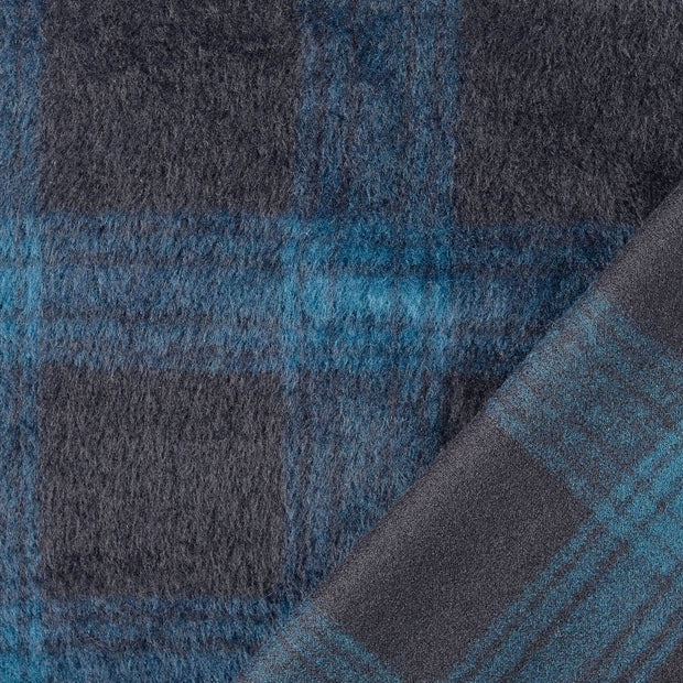 Mantel Wool Touch fabrik Marine stickerei 
