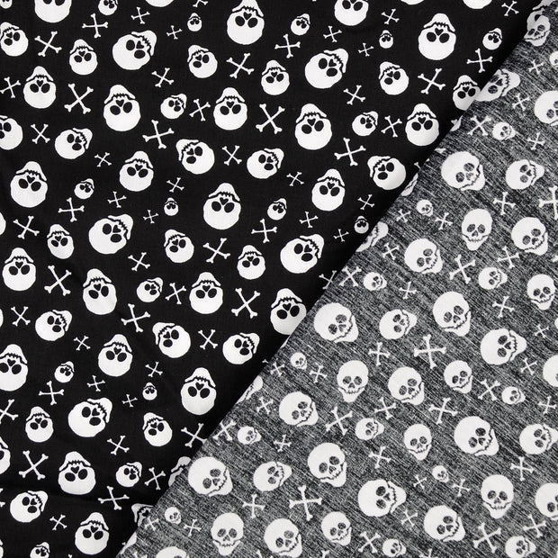  tela Calaveras estampado 