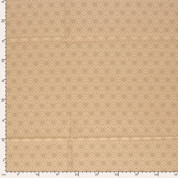 Cotton Poplin fabric Olive Green