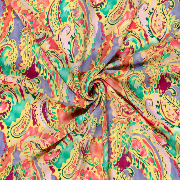 Polyester Bubble fabric Light Yellow 