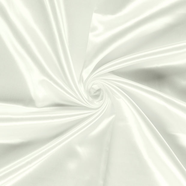 Satin fabric Off White 