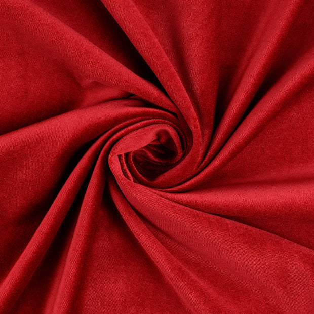 Velours fabric Bordeaux 