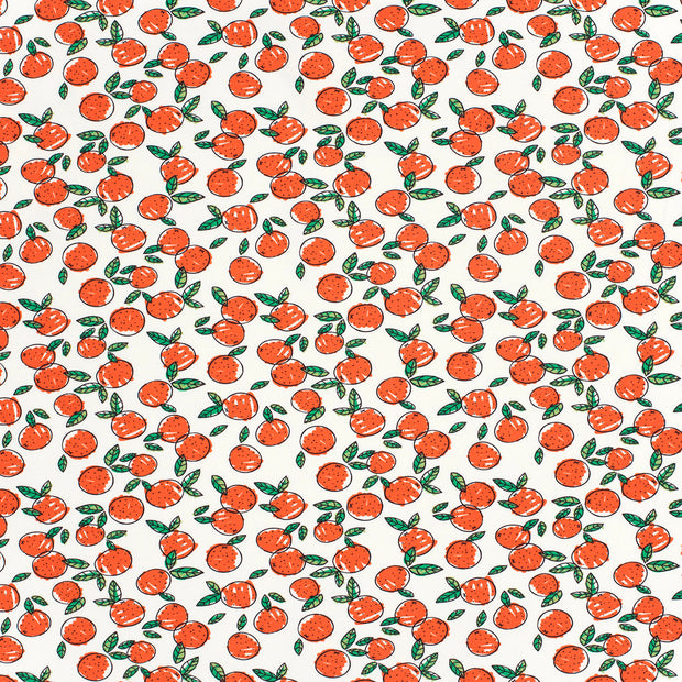 Jersey fabric Optical White soft 