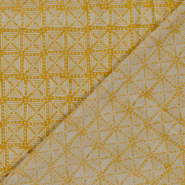 Voile stof Abstract 
