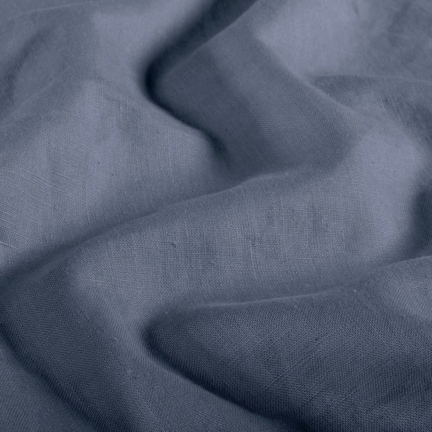 Linen fabric Unicolour Indigo