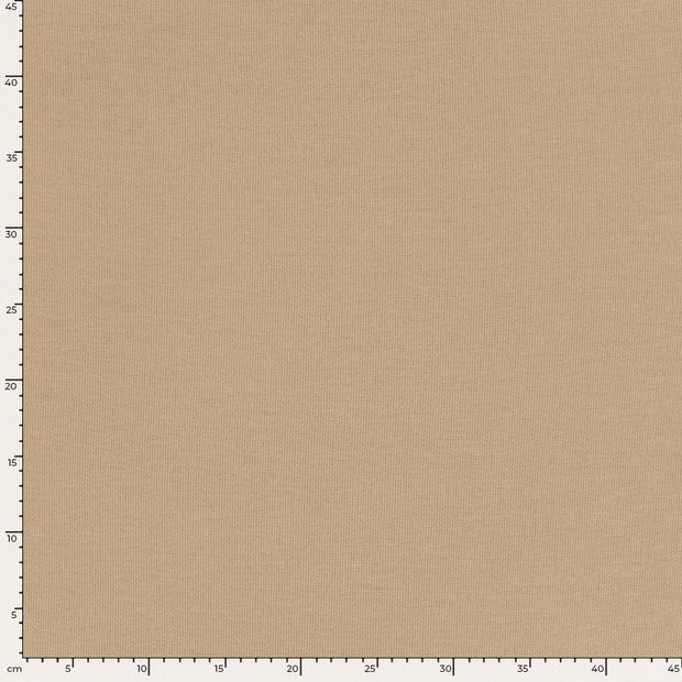 Heavy Knit tissu Melange Beige