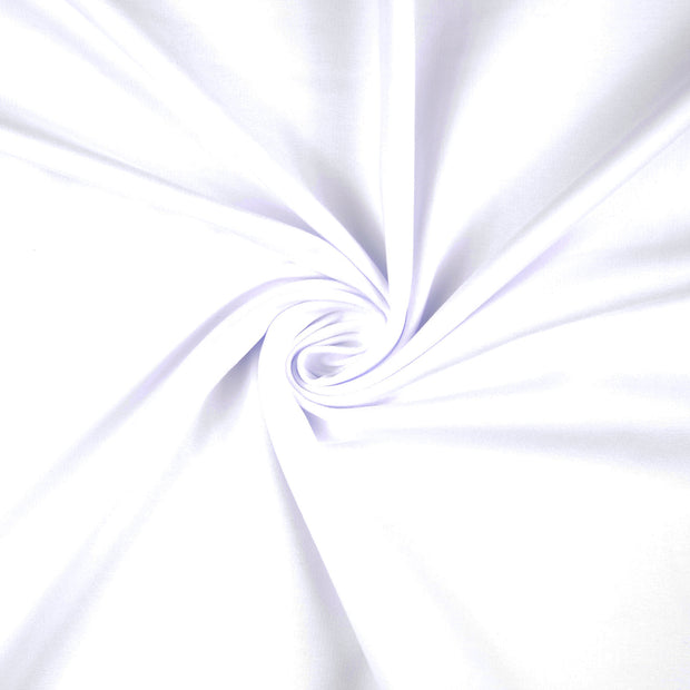 French Terry fabric White 