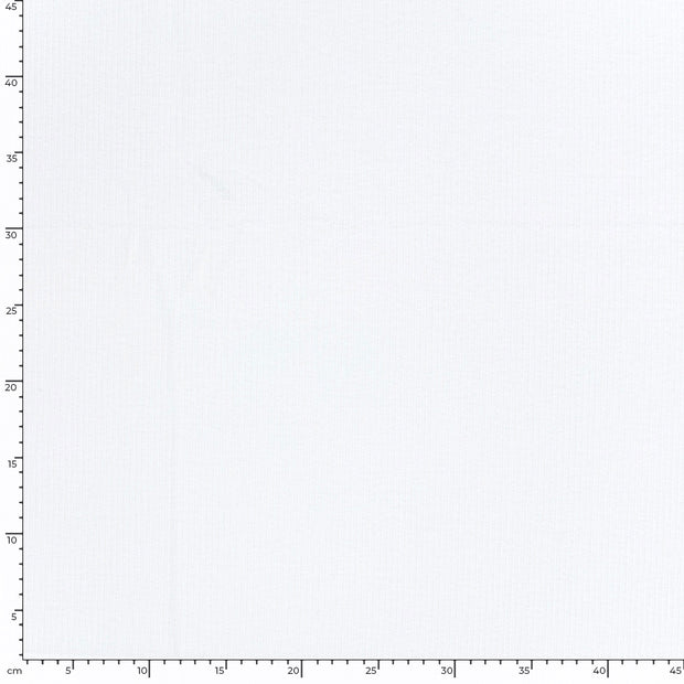 Poly Viscose Jersey fabrik Uni Wollweiß