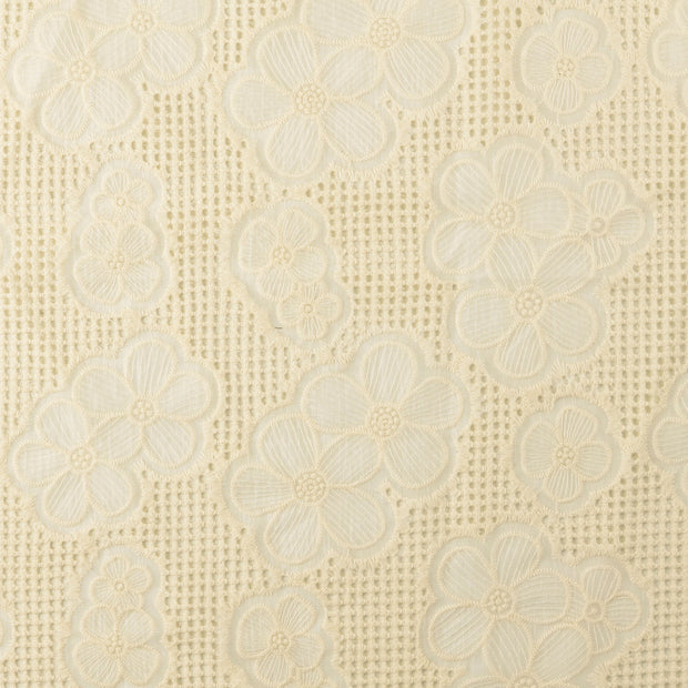 Lace fabric Flowers Nude