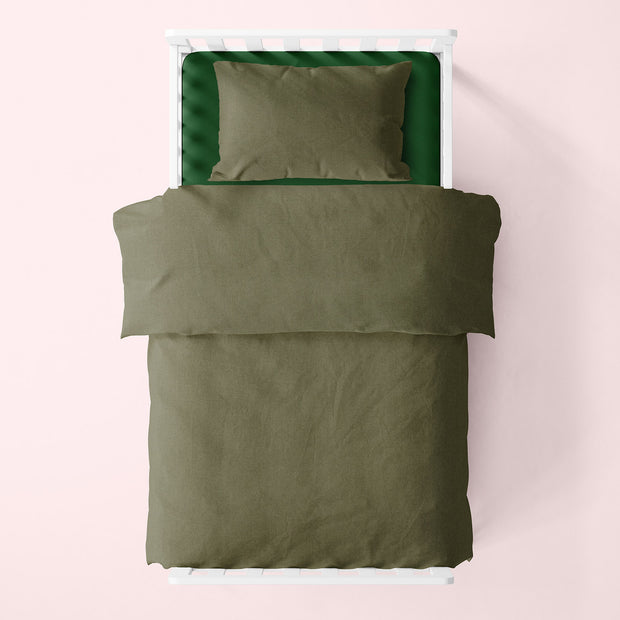 Cretonne Premium fabric Unicolour Khaki Green