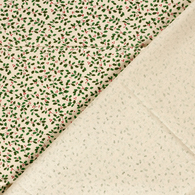 Canvas fabric Christmas printed 