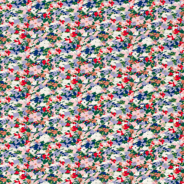Viscose Nylon Crepe fabric Lila 