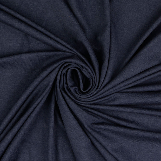 Viscose Jersey fabric Navy 