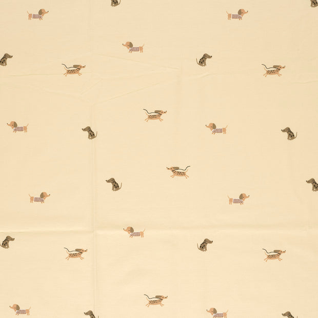 Jersey fabrik Beige weich 