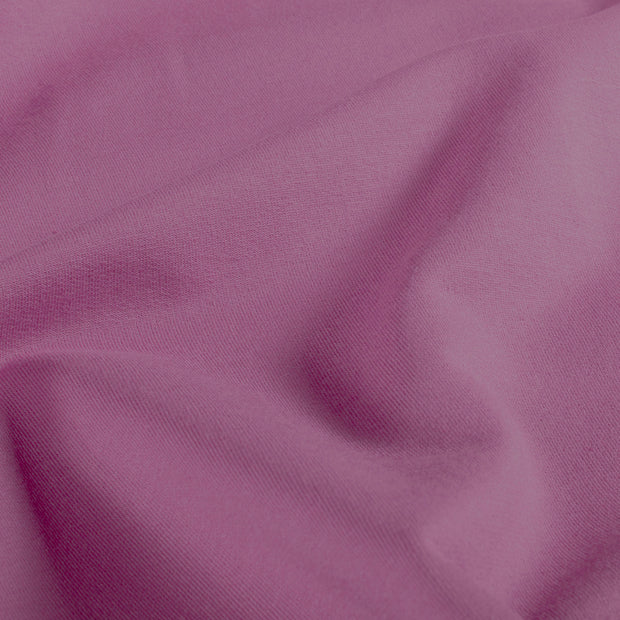 French Terry fabric Unicolour Old Pink