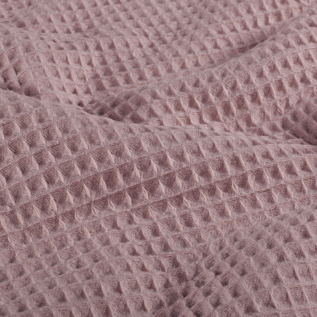 Waffle piqué fabric Unicolour Nude