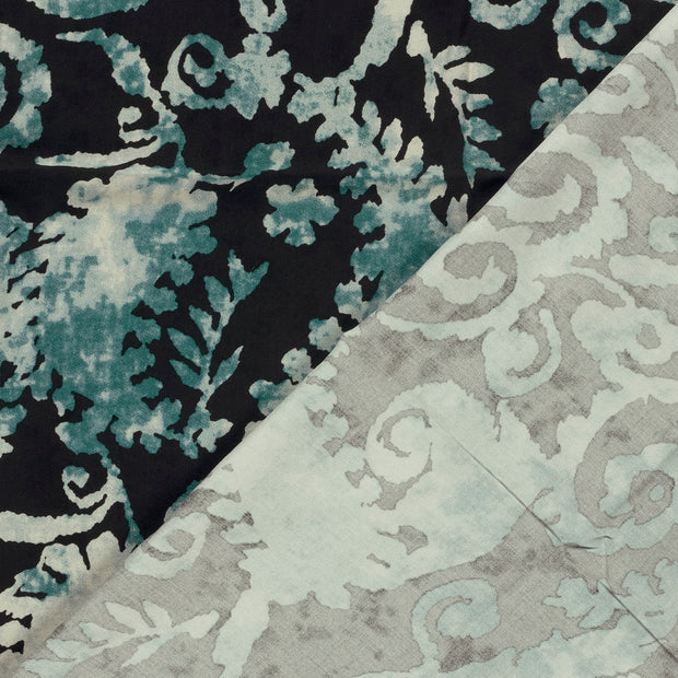 Viscose Twill fabric Abstract printed 